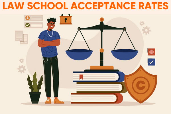 law school acceptance rates in the US